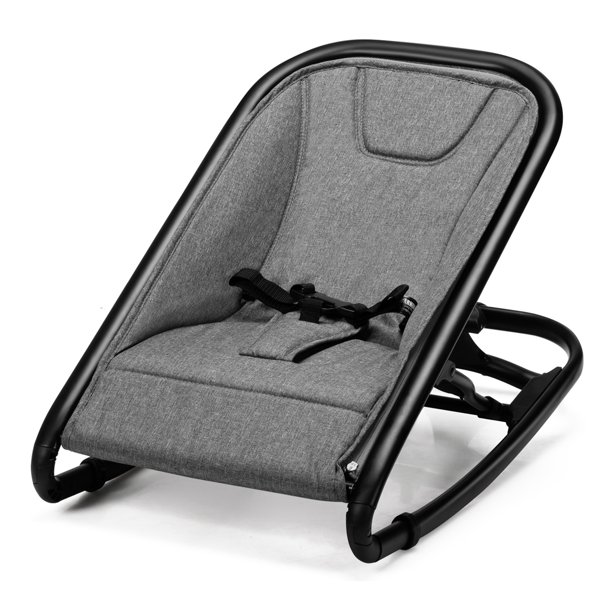 Gymax 2 In 1 Folding Baby Rocker Bouncer Seat With 2 Adjustable Recline Positions Grey Walmart Com Gymax 2 In 1 Folding Baby Rocker Bouncer Seat With 2 Adjustable Recline Positions Grey Walmart Com