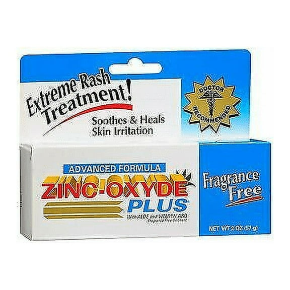 Zinc-Oxyde Plus Skin Protectant 2 Oz - Fragrance Free, 4-Pack