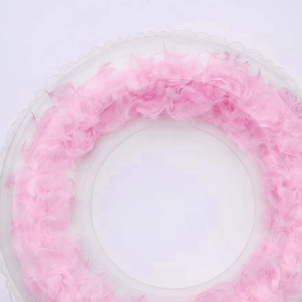 Feather Armpit Circle Lap Piscina de agua para adultos Gonfiabili Flotador Colchón Lifebuoy JShteea libre de BPA