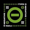 thumbnail image 1 of Type O Negative  Adult Negative Symbol Bandana, 1 of 2