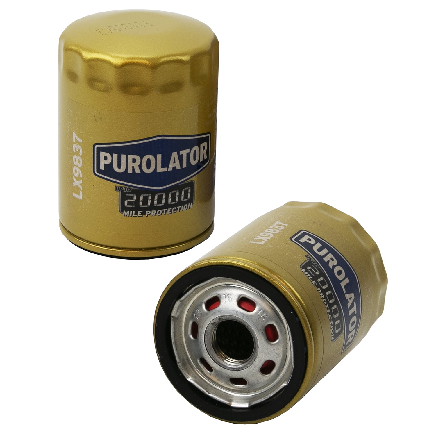 Purolator LX9837 Purolator 20K Oil Filter with 20,000 Mile Protection for Select Buick, Chevrolet, Jeep, and more