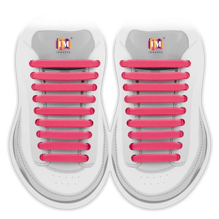 

INMAKER No Tie Shoelaces for Kids and Adults Elastic Shoelaces for Sneakers