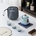 thumbnail image 4 of Portable Chinese Tea Set - Complete Travel Teaware Kit with Teapot, Cups, and Brewing Tools for Tea Ceremony, 4 of 7