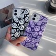 thumbnail image 2 of Étui iPhone 13 Pro Max - Sourire Acide Violet - Transparent, 2 of 4