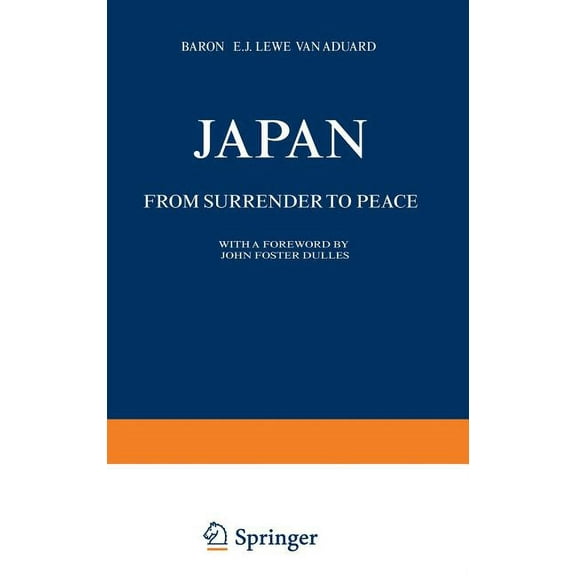 Japan: From Surrender to Peace, (Hardcover)