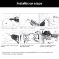 thumbnail image 3 of Wall Mounted  Dispenser, Silver ABS  Liquid Holder  for School, 3 of 8