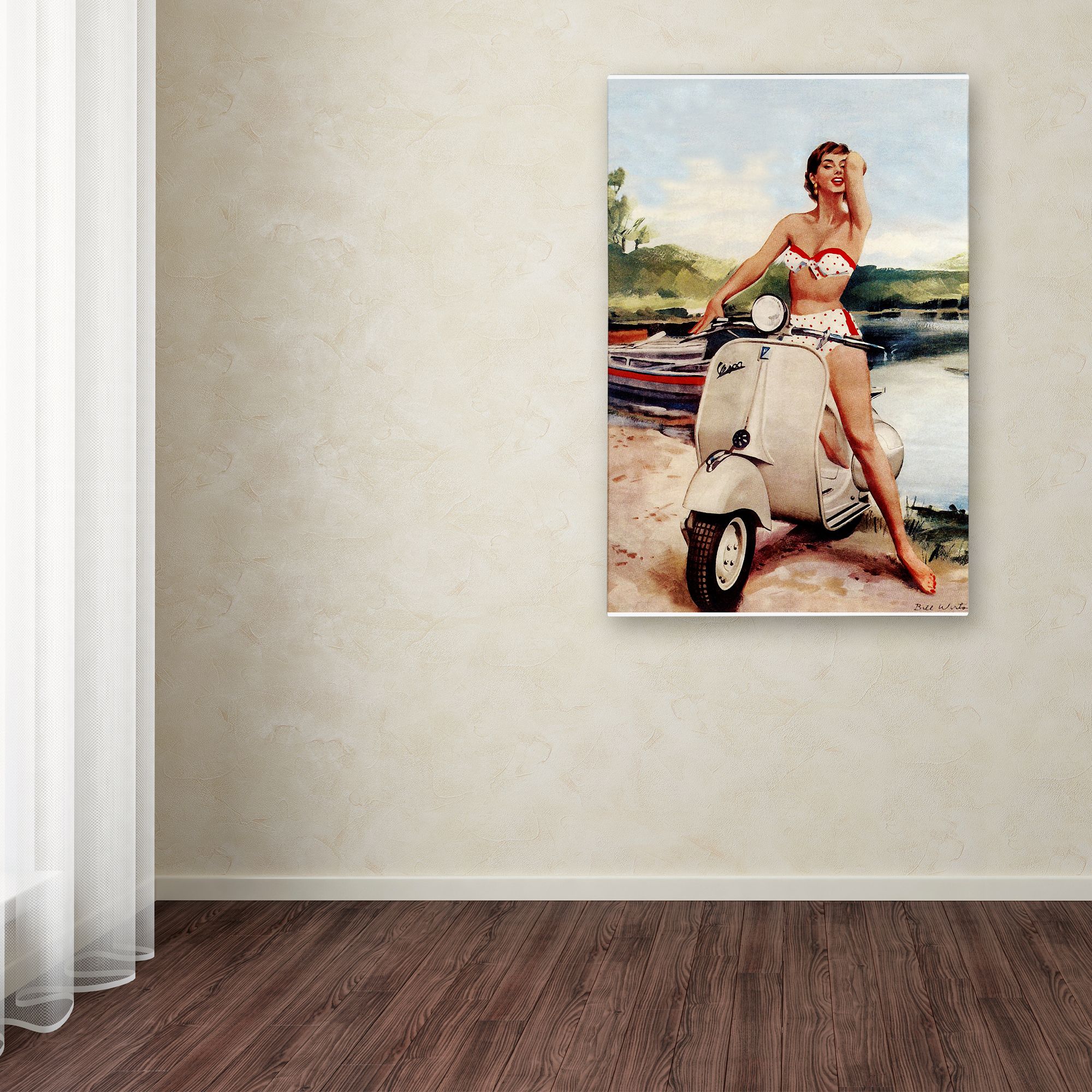 Trademark Fine Art 'Travel 36' Canvas Art by Vintage Lavoie
