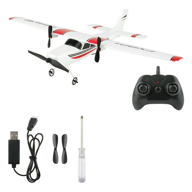 2 4g Radio Remote Control Airplane Rc Plane Beginner Glider Walmart Com