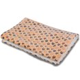 thumbnail image 2 of Manta para mascotas, cojín de franela esponjoso de primera calidad, almohadilla suave y cálida para perros, gatos, animales pequeños, estrella azul, 2 of 7