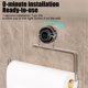 thumbnail image 5 of Portarrollos De Papel Higi Nico, Soporte De Pared, Rotaci N De 180 Grados, F Cil De Usar Y Dise O Elegante, Accesorio Para Ba O Y Cocina, Soluci N Que Ahorra Espacio, Para El Hogar, 5 of 8