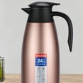 thumbnail image 3 of HONMEET 2L Insulated Thermal Carafe, Vacuum Flask for Hot Liquids, Ideal for Home, Office, Kitchen Use, 11x5.1x5.1 inches, 3 of 8
