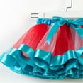 thumbnail image 4 of WOYY Big Girl's Ballet Dance Tutu Skirt Kids Party Rainbow Tulle Skirt, Sizes 9-11, 4 of 4