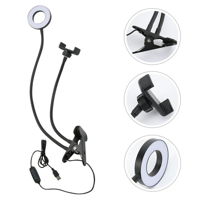 OULII selfie led light mobile phone Black Tabletop Lighting 1Set