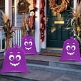 thumbnail image 5 of Vivcore Halloween Yard Storage Bags Large Plastic Bags For Decor Outdoor Holiday Decor Garbage Bags Heavy Duty Pumpkin Leaf Bags For Lawn Garden Parties, 5 of 6