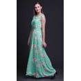thumbnail image 2 of Bimba Floral Ladies Printed Long Tank MaxiÂ&nbsp;DressÂ&nbsp;Resort Wear Evening Gown-Small, 2 of 6