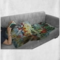 thumbnail image 6 of New York Soft Flannel Fleece Throw Blanket, Grunge Collage of Words American Culture Country Metropolis Modern Urban Design, Cozy Plush for Indoor and Outdoor Use, 50" x 70", Multicolor, by Ambesonne, 6 of 6