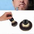thumbnail image 3 of Soft Boar Bristle Wood Beard Brush Hairdresser Shaving Tool Men Mustache Comb Kit Shaving Stand Hold, 3 of 5