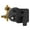 Matte Black, variant on PULSE ShowerSpas 3007-RIVD-CH Two Way Tru-Temp Pressure Balance 1/2" Rough-In Valve with Square Chrome Trim Kit