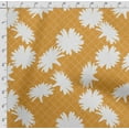 thumbnail image 4 of Soimoi Floral Printed, Cotton Satin Spandex, Sewing Fabric by The Yard 54 Inch Wide, Decorative Fabric for Dresses and Home Accents, Yellow, 4 of 5