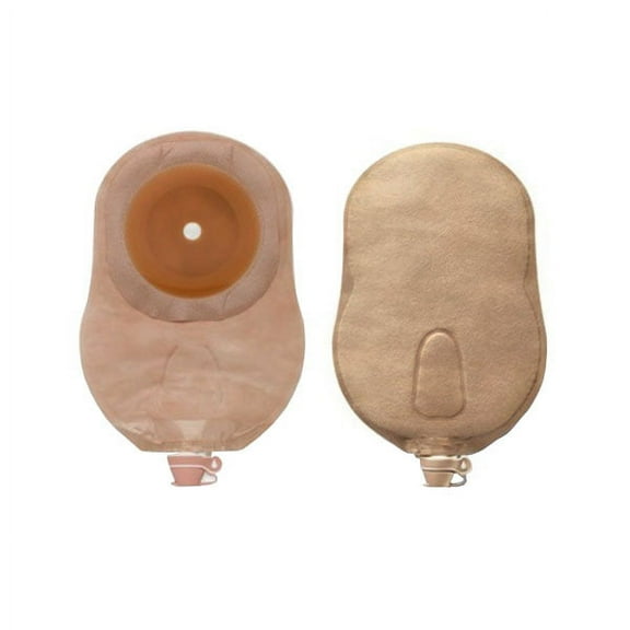 Premier Urostomy Pouch Flat, Tape, Beige, Pre-cut 19 Mm Part No. 84497 (10/box)