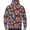 thumbnail image 5 of Hoodies for Men - hand drawn flowers_A Long Sleeve Comfrt Men'S Fashion Hoodies & Sweatshirts, Sweatshirts for Men Hoodies Pullover Clothing Clothes with Pouch, 5 of 7