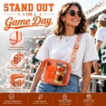 thumbnail image 2 of Game Day Clear Bag for Stadium Events, Clear Crossbody Purse for Women, Small Stadium Bag for Concerts and Sports,Orange, 2 of 6