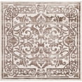 thumbnail image 2 of Rugs.com Hermitage Collection Rug – 6 Ft Square Chocolate Brown Medium Rug Perfect For Living Rooms, Kitchens, Entryways, 2 of 9