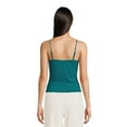 thumbnail image 3 of Self Esteem Juniors’ Cinched Front Lace Trim Cami, 3 of 5