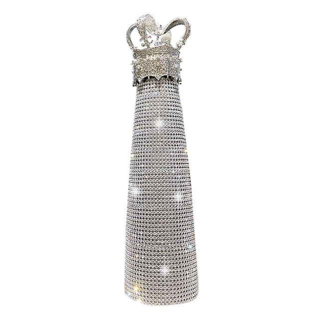 Reina Corona Diamante Botella De Agua 500ml Diamond Crown Diamond Bottle Portable Diamond Cup Regalo espumoso para adultos Ehuebsd Libre de BPA