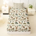 thumbnail image 3 of Erosebridal Wild Animal Deer Twin Sheet Sets,Rustic Mallard Duck Bedding For Boys Kids 3pcs, 3 of 6