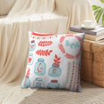 thumbnail image 4 of LALILO Throw Pillow Covers Cute Romantic White Wreath Heart Cushion Cover 18" x 18", 2956 Pack, 4 of 6