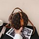 thumbnail image 2 of Nuevo bolso de hombro geométrico para chicas, estilo retro, minibolso cruzado para adolescentes, pequeño y redondo, de PU, con decoración de metal., 2 of 4