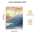 thumbnail image 2 of Nawypu Mountain Landscape Abstract Painting Canvas Wall Art For Living Room Bathroom Wall Decor For Bedroom Kitchen Artwork Canvas Prints Modern Framed Office Home Decorations Watercolor Picture, 2 of 5