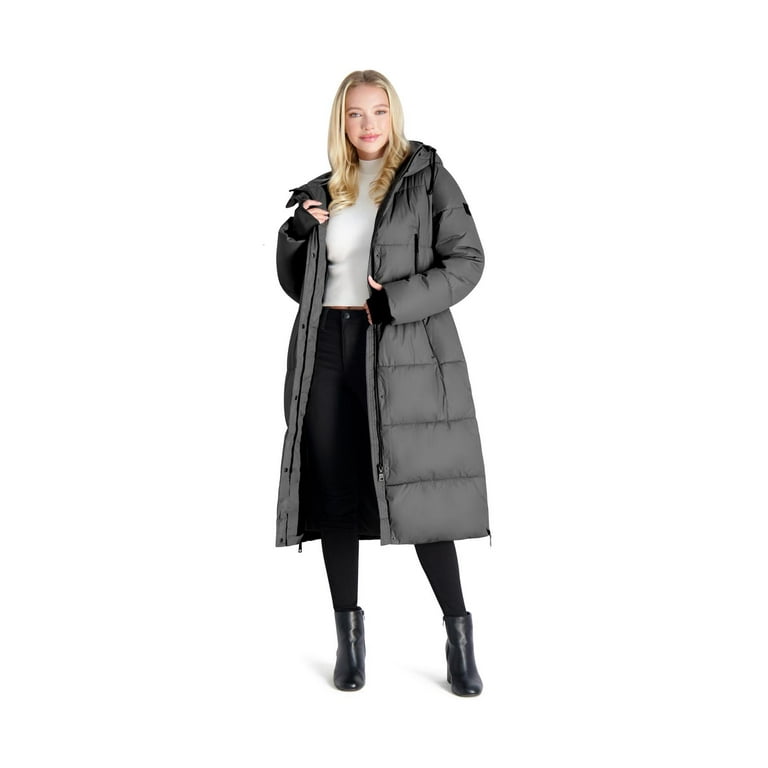 Steve madden sale maxi puffer coat