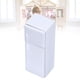 thumbnail image 3 of Refrigerador De Casa De Muñecas, Refrigerador De Casa De Muñecas En Miniatura De Madera De Plata Simulada, Realista Y Vívido Para Manualidades DIY, 3 of 7