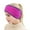 Rose Red, variant on HUANLEDASH Ponytail Headband for Jogging Winter Polar Fleece Earmuffs Anti-slip Ear Protection High Elasticity Running Headband Outdoor Travel Accessory