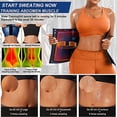 thumbnail image 2 of Sweat Waist Trainer Body Shaper Weight Loss Corset Belt Tummy Slimmer Workout Sports Sauna Girdle Sweat Corset Waist Trainer for Women, 2 of 5