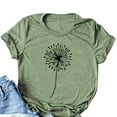 thumbnail image 4 of Mchoice Womens Tops Casual Printed Short Sleeve O-Neck Loose Summer Graphic Tees For Women, 4 of 5