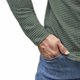 thumbnail image 5 of Ceisia Men's Casual Striped Half Button Round Neck Pullover with Pocket Daily Fashion Top Gift, 5 of 6