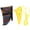 Yellow, variant on NFTIGB ABS 12-Hole C Tune Ocarina Musical Instrument for Adults Children Professional Learners, Premium Yellow Beginner Ocarina Set with Color Strip and Ethnic Wind Bag (7.09 inches / 18 cm)
