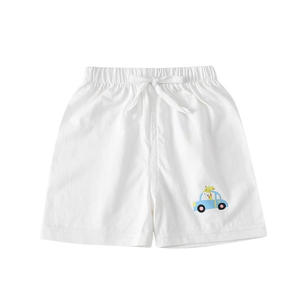 Odeerbi 1-6 Años Niños Niñas Verano Algodón Pantalones Cortos Casual Transpirable Cute Bottom Shorts