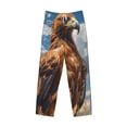 thumbnail image 6 of Daiia Blue Sky White Cloud Eagle Men's Sleep Pant with Pockets and Drawstring,Pajama Pants-Medium, 6 of 9