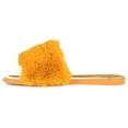 thumbnail image 2 of Journee Womens Dusk Faux Fur Jelly Slide, 2 of 9