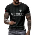 thumbnail image 6 of 2026 New Mexico Soccer Jersey Adult, Mexican Jersey Soccer T-Shirt, Mexico National Team Pattern Crew Neck Short Sleeve Athletic Casual Football Top for Adult, 6 of 6