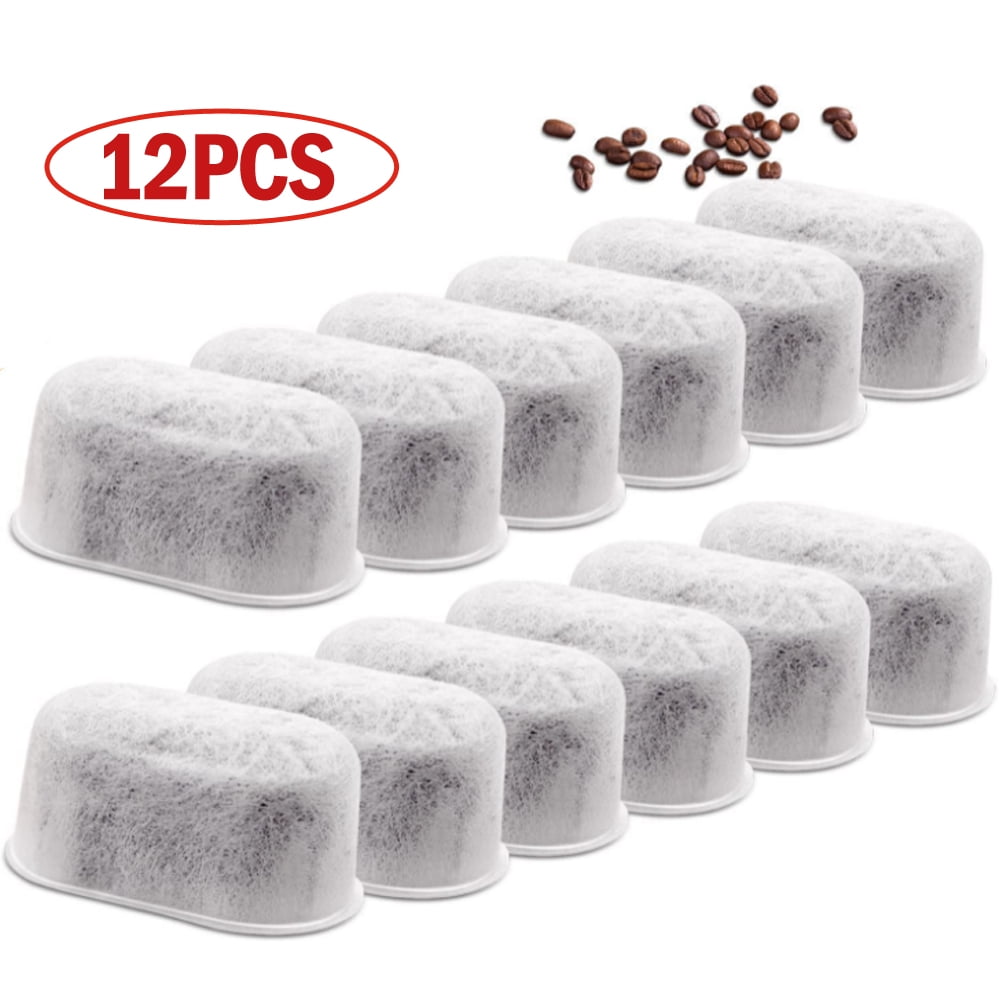 12Pack Replacement Charcoal Water Filters for Cuisinart Coffee