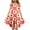 Black, variant on July 2025 Toddler Girl Dress Girls' Canada Day Floral Dress Cute Red & White Maple Leaf Print Tiered A Line with Flutter Sleeves and Pockets Comfortable Party Dress for Canadian Holiday Cele