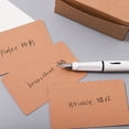 thumbnail image 5 of Hzzsbu 50pcs Vintage Blank Note Cards Double Sided Thick Cardstock DIY Greeting Invitation Message Note Cards Craft Paper for Drawing Calligraphy, 5 of 7