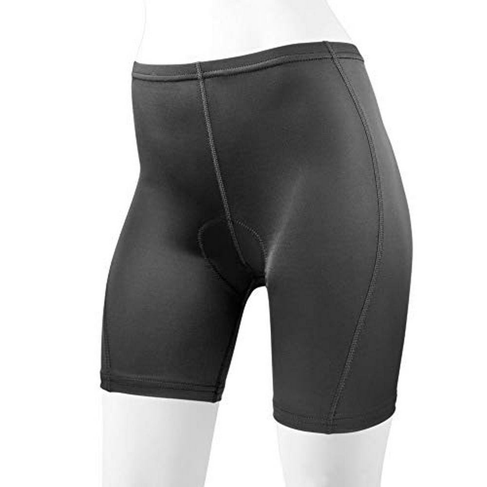 Aero Tech Designs Womens Classic Padded Bike Shorts Black Xlarge
