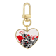 thumbnail image 1 of Llavero de metal en forma de corazón dorado Unbranded Citas de Mao Zedong Roja China 3,2x3cm, 1 of 3
