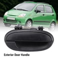 thumbnail image 4 of Poignée de Porte Extérieure Étanche de Remplacement Extérieur Matiz Voiture Touch ABS Métal Noir, 4 of 7